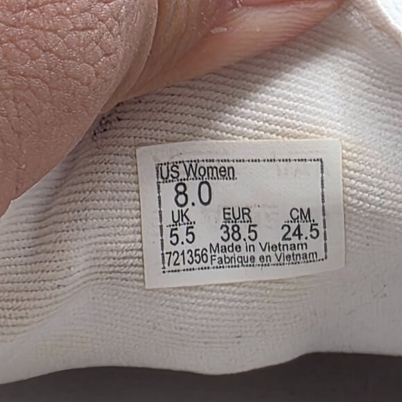 Vans Old Skool Platform Womens Size 8 Triple White Athletic Shoes Walking - Picture 6 of 13